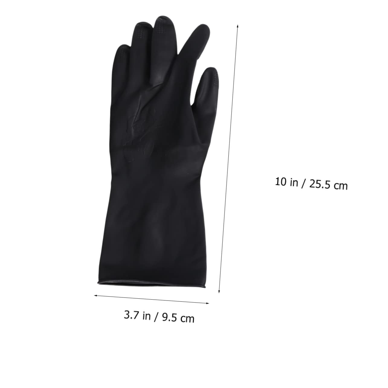 MUSISALY 2 Pairs Barber Gloves Hair Dyeing Hand Protectors for Women Men Reusable Dye