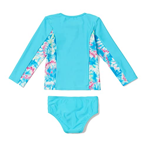 Speedo Conjunto Rashguard de manga comprida para meninas