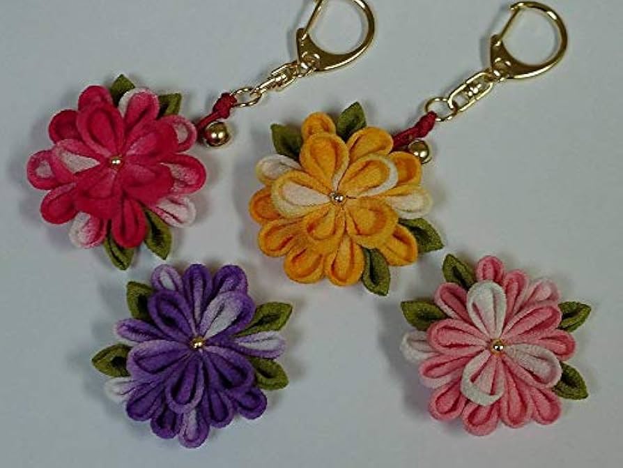 蜜柑　お花キーホルダー 81GwZdgLHoL._AC_UL210_SR210,