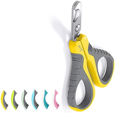 WePet Pet Nail Clippers, Professional Claw Trimmer, Scissor for Cats, Dogs, Puppies, Kittens, Hamsters, Rabbits and Small Animals, Sharp, Safe
