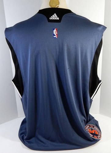 2008-09 Charlotte Bobcats Nazr Mohammed #6 Game Used Tank Shirt 5th A P 5 - NBA Game Used