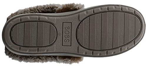 Skechers Skechers Womens Too Cozy Pooch Parade Slipper, Taupe Multi,8.5 M US