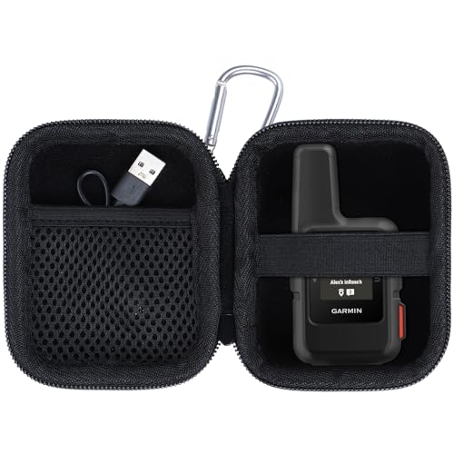 Lebakort Hard Case Compatible with Garmin inReach Mini 2 / inReach Mini Lightweight Compact Satellite Communicator Hiking Handheld 010-02602-00/010-02602-01/010-01879-00/010-01879-01(Black Case) -  B236