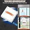 MIXILIN Window Cleaning Robot, 3000Pa Auto Windw Cleaner Robot with Intelligent Path Planning & Edge Detection, Anti-Drop Prtection, Dual Spray, Cleaner Tool for Tiles Railing Glass