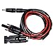 Solar Panel Connectors Compatible with M-C-4 Solar Connectors to DC Extension Cable 16AWG with DC 5.5mmx2.1mm, DC3.5x1.35mm,DC5.5x2.5mm and DC8mm Adapter for Portable Power Station Solar Generators