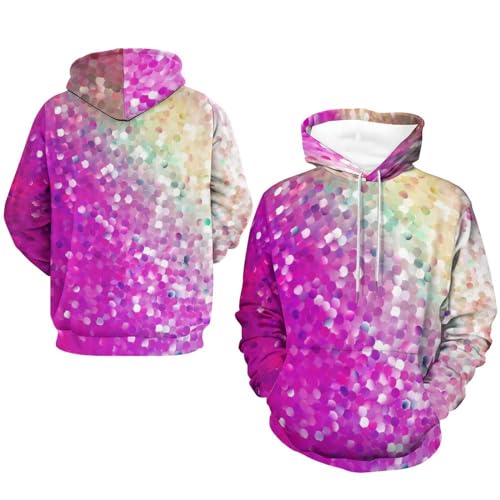Sweats à capuche fini les looks ternes pull brillant UMENG S