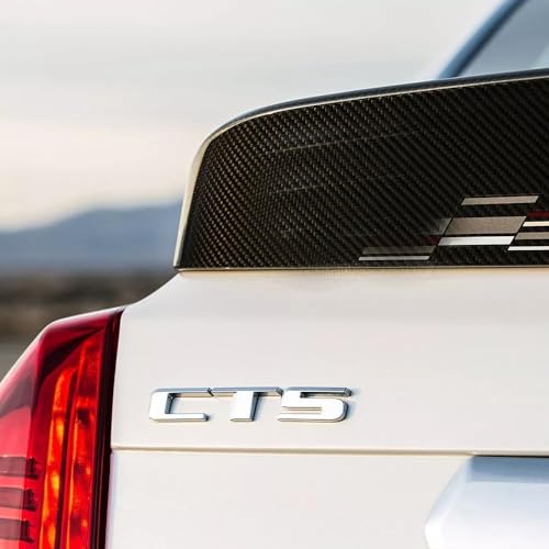 1x CTS Letter Emblem Nameplate Sport Compatible with CTS V Rear Trunk Decklid Letter Badge (Glossy Black) by NATUBAS - Image 7