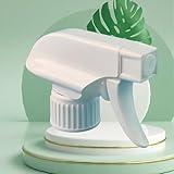 MYSUNBAR 4 x Spray Head with White, Replacement Spray Head for Standard Bottles with 28 mm Thread for Household, Hairdresser, Plants - Image 5