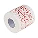 Produktbild Toilettenpapier Weihnachten,Kleinigkeiten Für Adventskalender,1 Rolle Frohe Weihnachten Wörter Muster Toilettenpapier Tissue Serviette Weihnachten Home Hotel Dekorationen Lieferungen