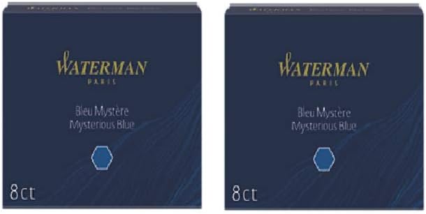 Large Standard Ink Cartridges Mysterious Blue (Blue Black) - 2 x Box of 8