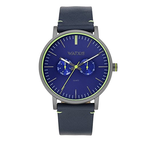 Watx and co WXCA2727 cuero azul y verde