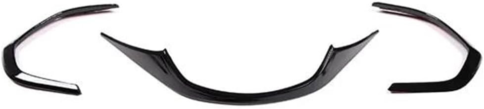 Car Interior Trim Strips ABS Car Dashboard Display Meter Ring Speedometer Gauge Cover Trim Frame Interior Accessories For Chevrolet For Corvette C7 2014 2015 2016-2019 Car Decorative Strip(Gloss Bla