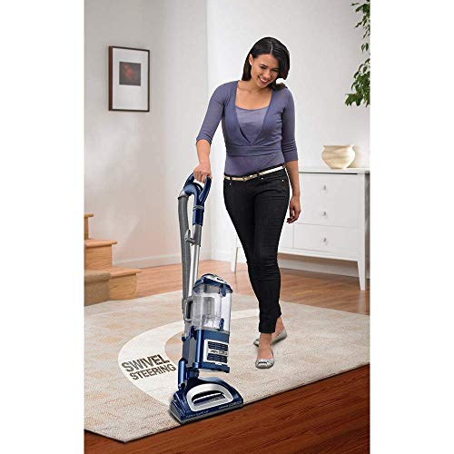 Shark Nv360 Navigator Lift-Away Deluxe Upright Powerful Suction Vacuum For Hardwood Floor, Carpet, Muti-Surface Spotless Cleaning With Large Dust Cup Capacity, Swivel Steering, Blue (Renewed) #TOP4