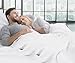 Utopia Bedding Knit Blanket Queen Size (90x90 Inches, White) Soft Lightweight Jersey Breathable Sweatshirt Blanket for Bed,Couch & Sofa