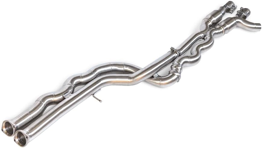 BMW M2C M2 3.0T 2018-2021 ステンレス鋼ミディアムパイプ自動車排気システムに適合、等しい長さ適合