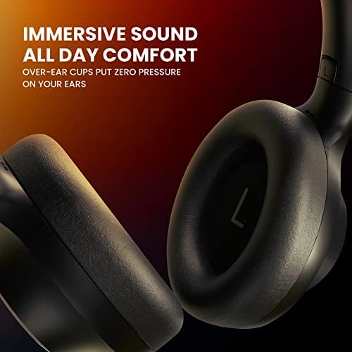 ClearCall 70 - İş için Mikrofonlu Bluetooth Kulaklıklar - Çıkarılabilir Boom Mikrofon - Bilgisayar için Kulak Üstü Ofis Kablosuz Kulaklıklar, Kablosuz Kulaklık Mikrofon, PC için Mikrofonlu Bluetooth - Görsel 6