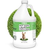 Pet Safe Lawn Fertilizer – Liquid Lawn Food for Greener Grass, Stronger Root Development & Safer Family Lawn Care, 1 Gallon