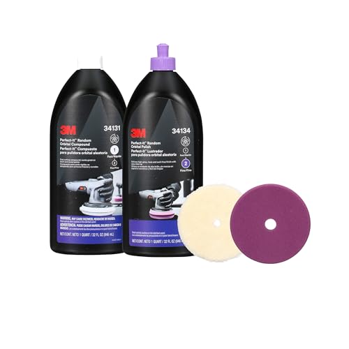 3M Perfect-It Random Orbital Replenishment Kit for automotive finishing