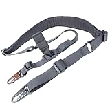 GunStingCT Rifle Sling Quick-Adjust Single Two Point Sling Soft Shoulder Pad Rifle Sling for Shotgun, AR-15, Outdoor