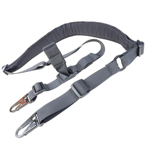 GunStingCT Rifle Sling Quick-Adjust Single Two Point Sling Soft Shoulder Pad Rifle Sling for Shotgun, AR-15, Outdoor