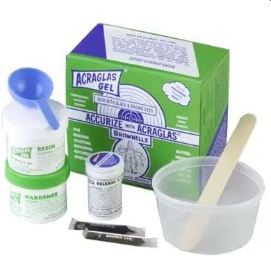 Acraglas Gel Rifle Bedding Kit - Enough for 2 Rifles