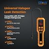 Elitech Refrigerant Leak Detector, Freon Leak Detector, Freon Sniffer Automotive Halogen Gas Leak Detector for R134A R410A R1234YF R600a R290 CFCs HCFCs HFCs HCs HFOs, ELD-210