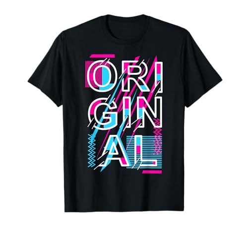 Original Authentique Réel Dictons Logo Pop Art Typographie T-Shirt