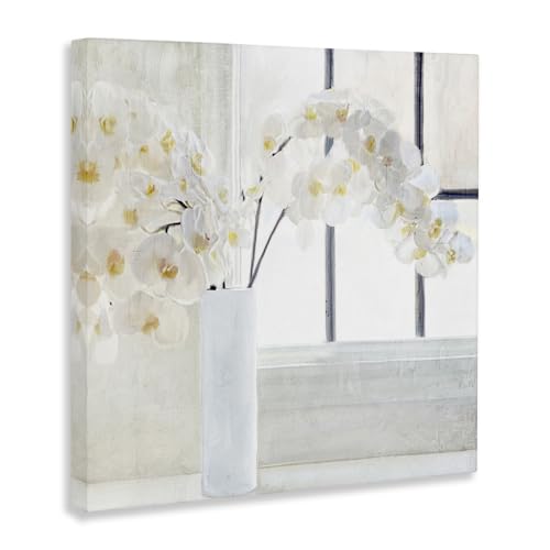 Stupell Industries 'Orchid Stems Windowsill'| Canvas Art by Stupell Industries - Used condition - Image 2