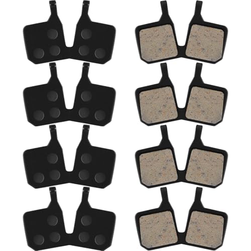 Gulfmew 4 Pairs Bike Brake Pads Kit Bicycle Brake Pads Disc Brake Pads Replacement Compatible with Magura MT5 MT7