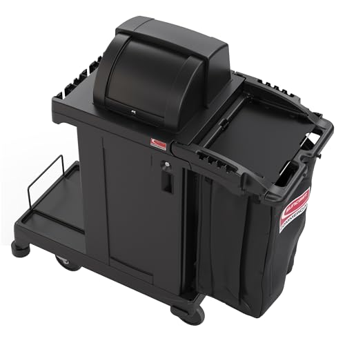 41LPyUMS0XL. SL500 Suncast Commercial Resin Cleaning Cart, High Security, 46-5/8