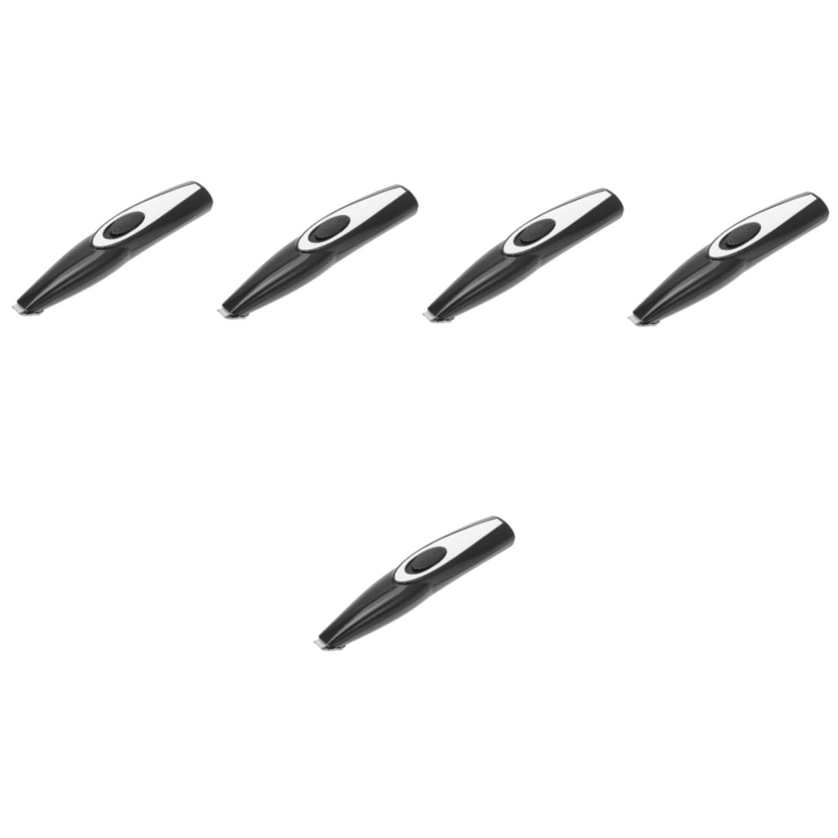 BESPORTBLE 5piezas Cortadora De Pelo Eléctrica Para Mascotas Usb Recargable Herramienta De Aseo Para Gatos y Perros Cortadora De Uñas y Pelo Para Patas Azul y Negro Aleatorio