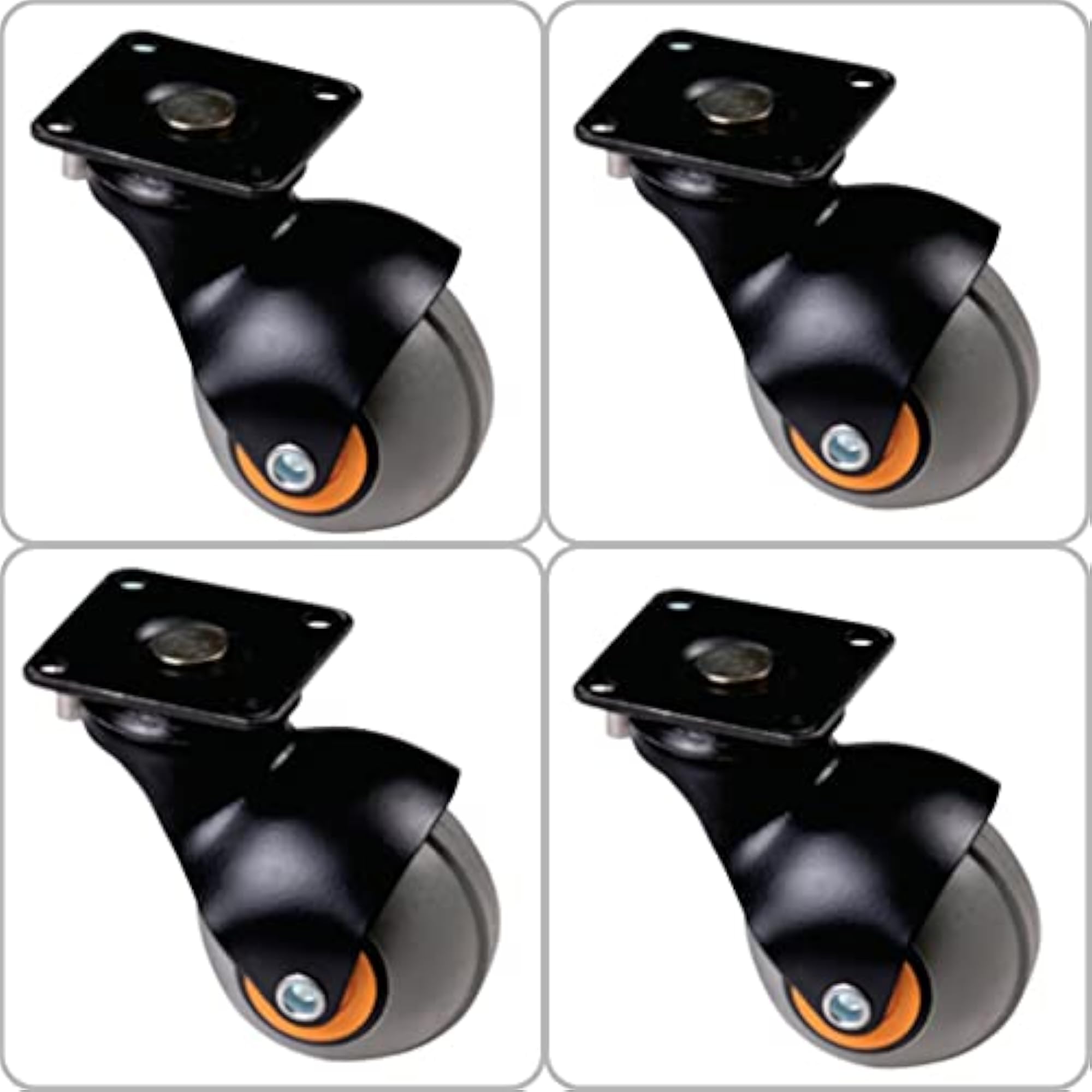Heavy Duty 360 Degree Swivel Castor Wheel Plate