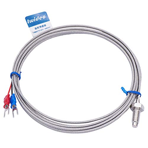 Twidec/Mv100-B10 Digital Display Pid Temperature Controllers Thermostat Regulator Ac 85V - 265V My-104+ K Sensor Thermocouple + Heat Sink And Solid State Relay Ssr 25 Da #TOP4