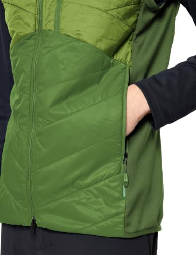 VAUDE Sesvenna Vest IV für Herren, wasserabweisend, warm, thyme, M – Ansicht 6