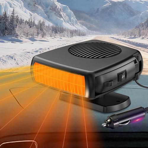 Car Heater - 12V 200W Portable Auto Heaters Defroster Windshield