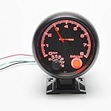 Zoom IMG-1 contagiri universale nero per auto Zoom IMG-1 contagiri universale nero per auto