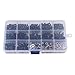 YEJIANGHUA 500Pcs Universal RC Screw Kit Screws Assortment Set Hardware Fasteners Fit for Remote Control RC Car Parts Repair Tool Natural