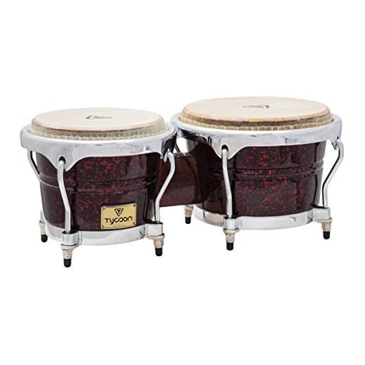Tycoon Percussion TB-800 Bongo Drum (TB-800CRP)