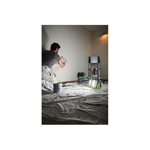 Pack RYOBI Triple panneau lumineux LED RLP18 0 18V One+ 3000 Lumens 1 batterie 2.0Ah 1 chargeur rapide RC18120 120 - vue 5