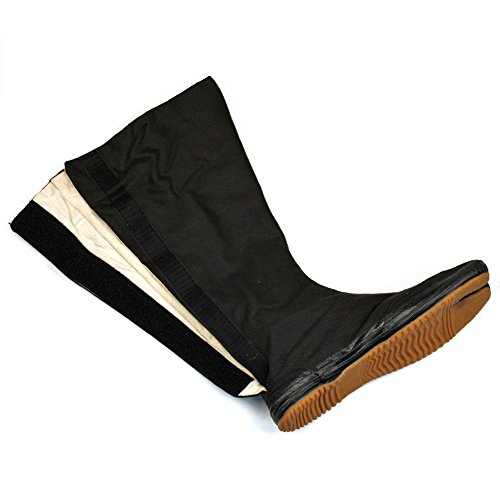 Ace Martial Arts Supply Ninja Tabi Boots, Black Jikatabi (Outdoor Tabi) (12) #TOP3