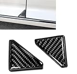 LiYeeYP 2 Piezas Protector de Esquina para Puerta de Coche para Skoda Fabia 2015 to 2021, Protectores de Borde de Puerta de Automóvil de Fibra de Carbono