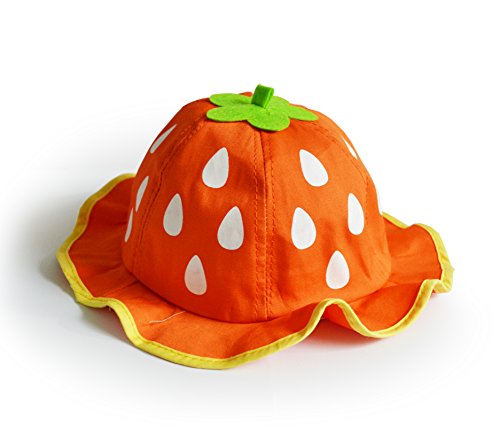 UltraKey Bucket Hat, Fashion Baby Kids Boys Girls Strawberry Cap Toddler Spring Bucket Hat Sun Cap