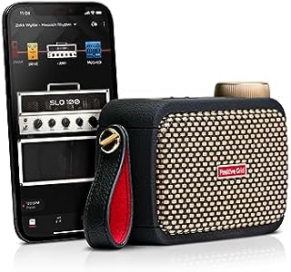 Positive Grid Spark GO 5W ultraprzenośny inteligentny wzmacniacz gitarowy, wzmacniacz słuchawkowy i głośnik Bluetooth z inteligentną aplikacją do gitary elektrycznej, akustycznej lub basowej