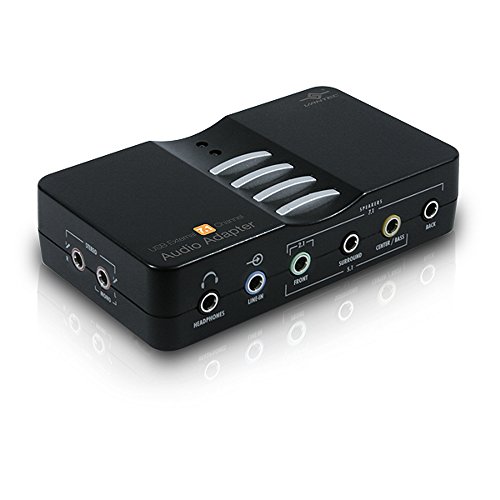 Vantec NBA-200U USB External 7.1 Channel Audio Adapter (Black) - Image 3