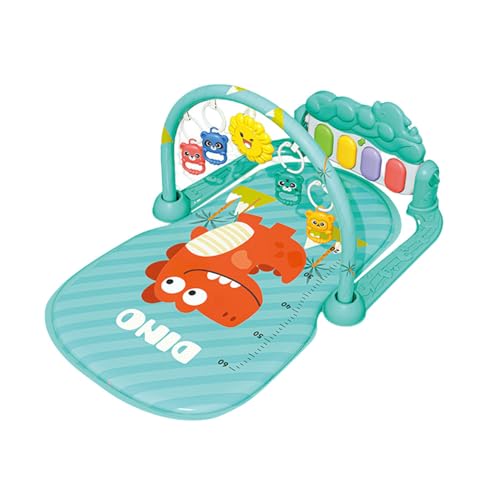 SOLLENT ベビージム プレイマット 音楽 おもちゃ付き ベッドメリーベビージム 0か月~ 赤ちゃん 幼児 ベビー ジム メリー 男女共用 取り外す可能 知育おもちゃ 幼児用寝具 出産祝い 新生児 3ヶ月から対象 (I)