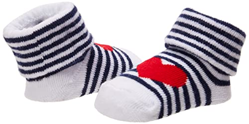 Hudson Baby Baby Girls Socks Giftset Headband, Red Navy, One Size Us #TOP5