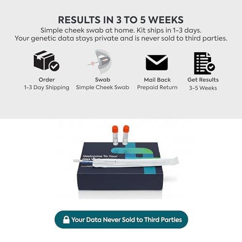 LifeDNA 13 Methylation Genes Test Complete Wellness Analysis | Over 120 Traits for Nutrition, Fitness, Vitamins, Sleep, Skincare Reports