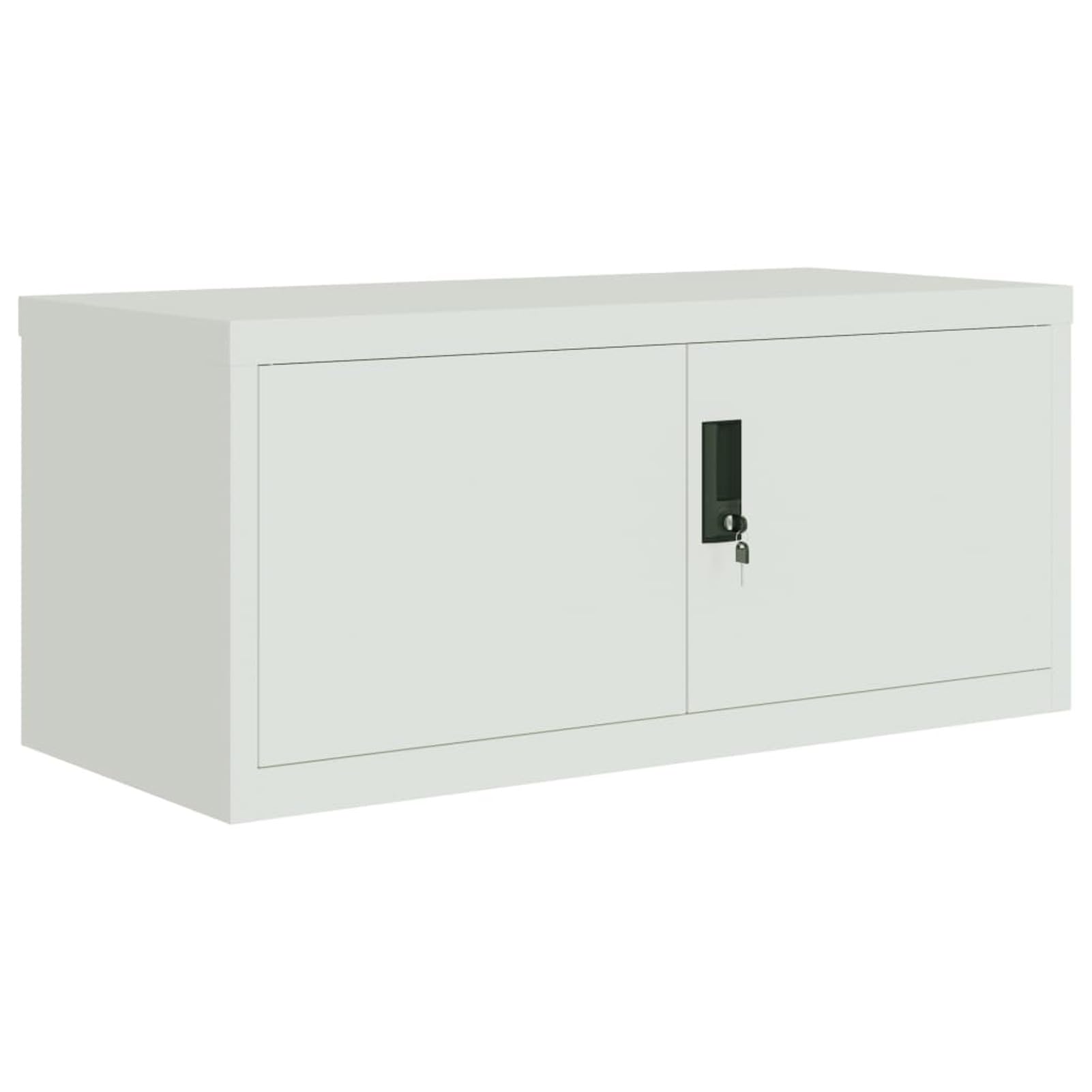 Armadio Classificatore Grigio Chiaro 90x40x180 cm in Acciaio,Armadi Archivio,Armadio Classificatore,Armadi da Ufficio,Schedario da Ufficio(SPU:3188319)