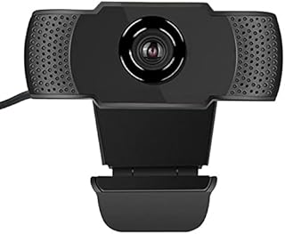 HURRISE 1080P HD Webcams, USB 2.0 Free-Drive Network Computer Camera Built-in MIC 3D Denoising, Live Home Video Camera for QQ/WeChat/Ding Talk/Skype/Facebook/Zoom/YouTube/Face Time