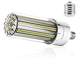 120W Super Bright Corn LED Light Bulb(400 Watt Metal Halide/HID/HPS Replacement) - E26/E39 Large Mogul Base Commercial Grade LED Bulb - 5000K 14400 Lumens for High Bay Area Lighting[2019 New]
